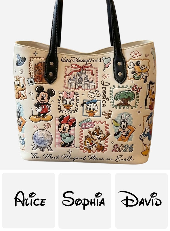 Personalized Dream Trip Tote Bag Custom Name Gift Idea Tote Bag GradoCreations