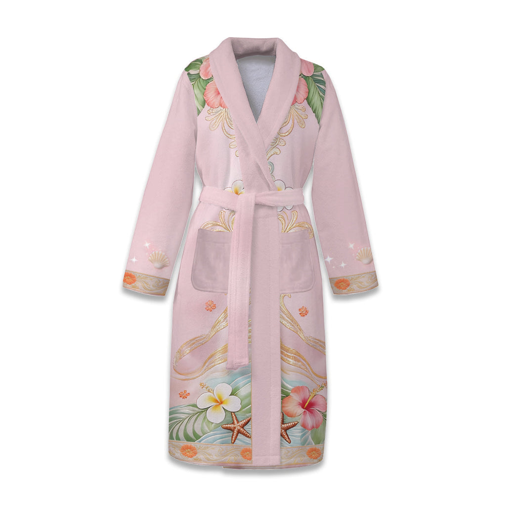 Personalized Ohana Pajama Kimono Robe Custom Name Gift for Couples Pajama Kimono Robe GradoCreations