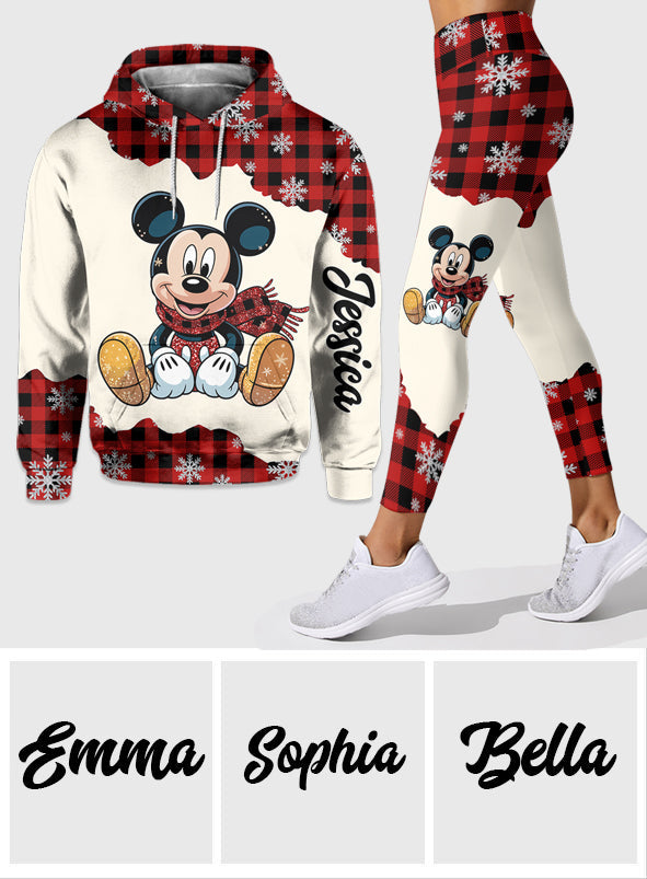 Personalized Mickey Mouse Hoodie and Leggings Gift for Kids Hoodie & Leggings GradoCreations