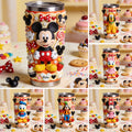 Personalized Mickey Mouse Tumbler Custom Name Gift for Her Tumbler GradoCreations