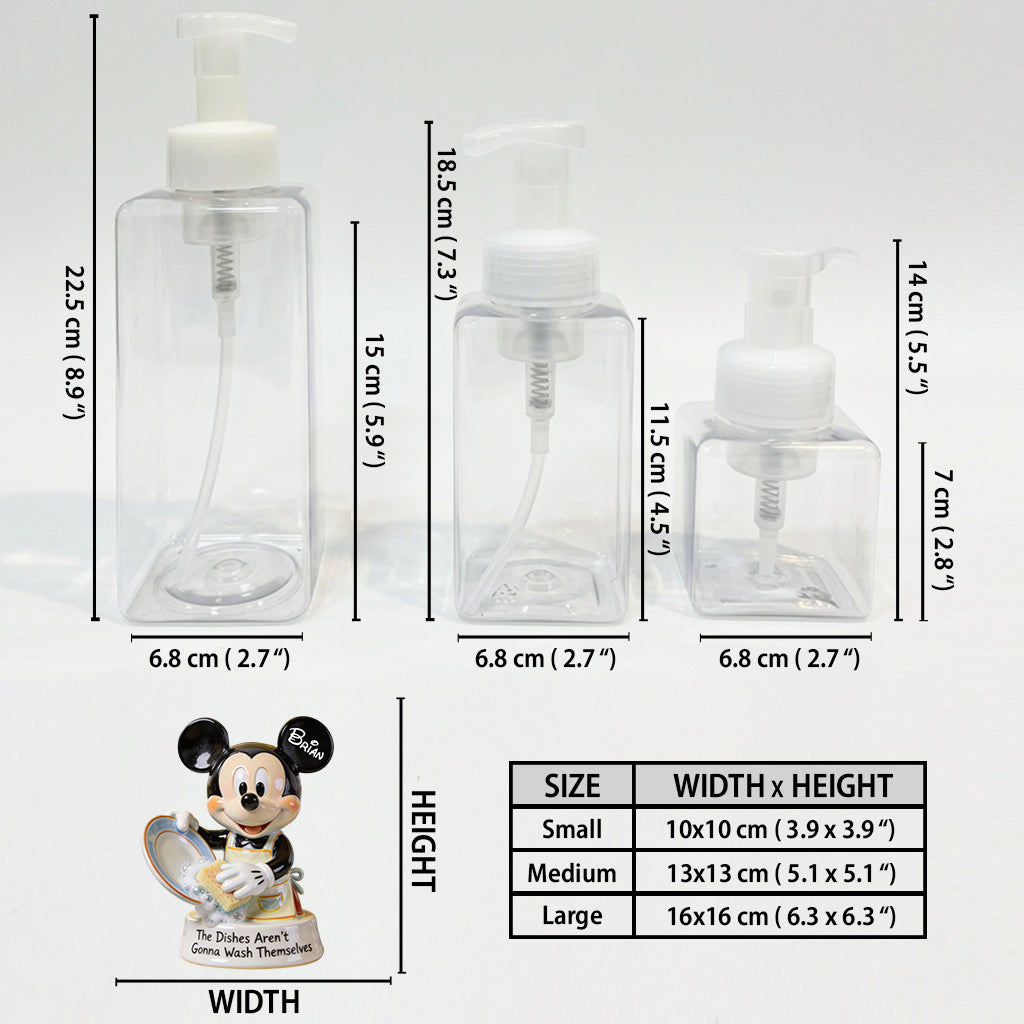 Personalized Mouse Pump Dispenser for Kitchen with Custom Name Pump Dispenser GradoCreations