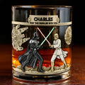 Personalized Whiskey Glass May The Drink Be With You Gift Whiskey Glass GradoCreations