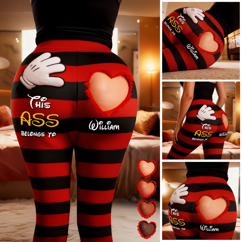 Personalized Leggings Custom Name Gift for Her Stylish Fit Leggings GradoCreations