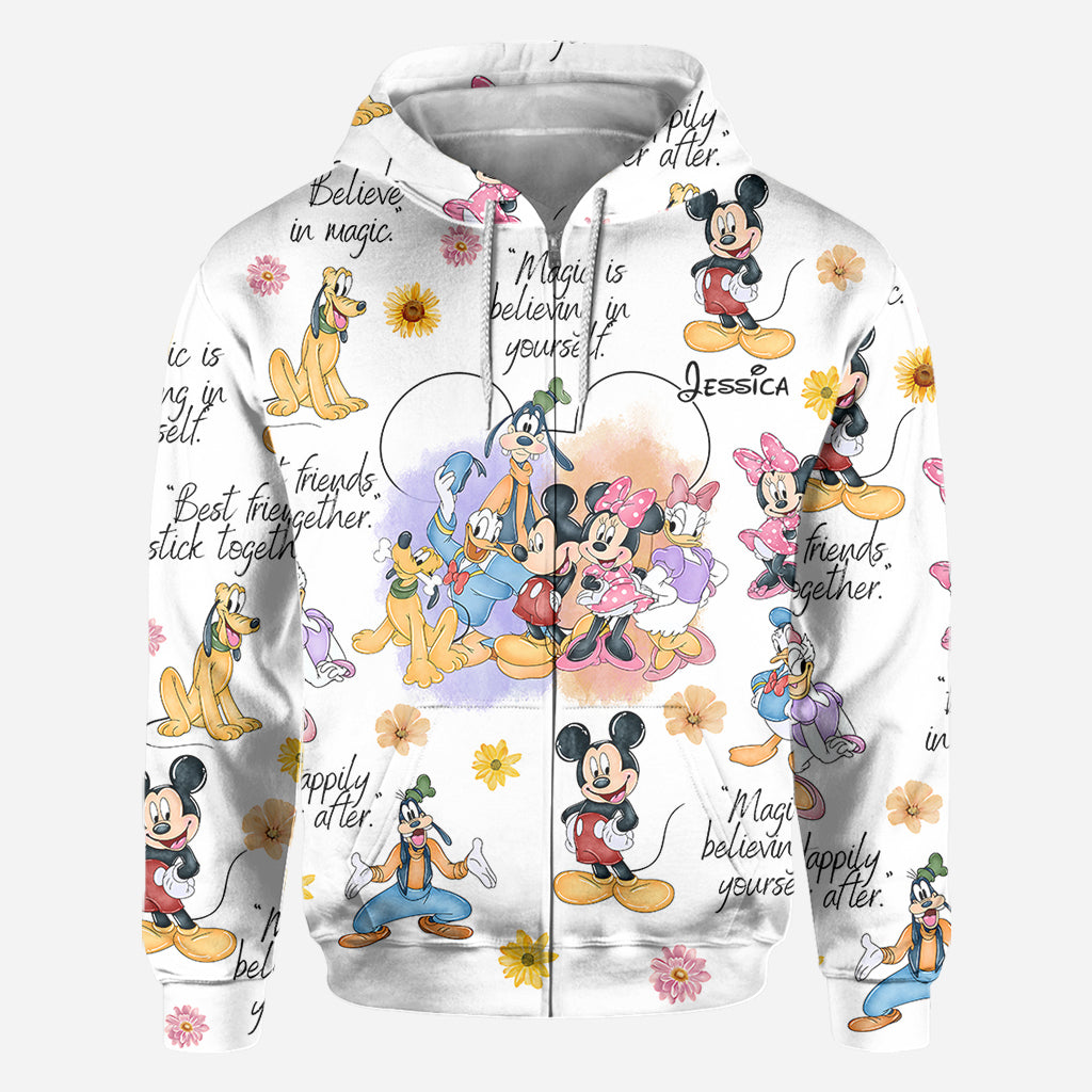 Personalized Disney All Over Shirt Custom Name for Kids All Over Shirt GradoCreations