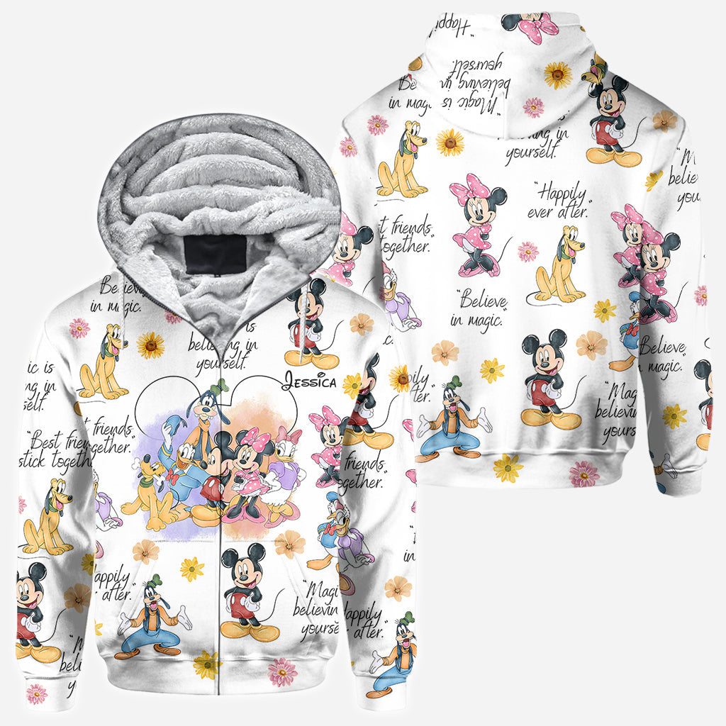 Personalized Disney All Over Shirt Custom Name for Kids All Over Shirt GradoCreations