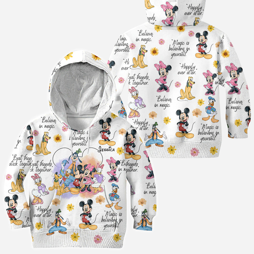 Personalized Disney All Over Shirt Custom Name for Kids All Over Shirt GradoCreations