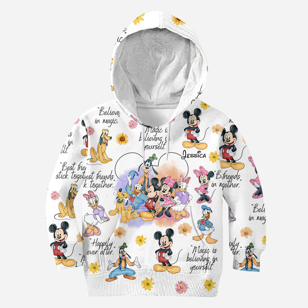 Personalized Disney All Over Shirt Custom Name for Kids All Over Shirt GradoCreations