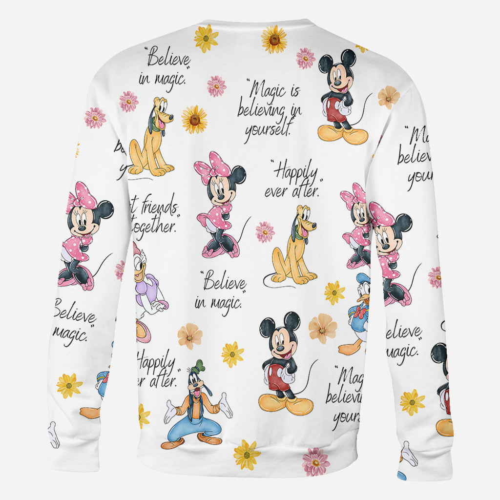 Personalized Disney All Over Shirt Custom Name for Kids All Over Shirt GradoCreations