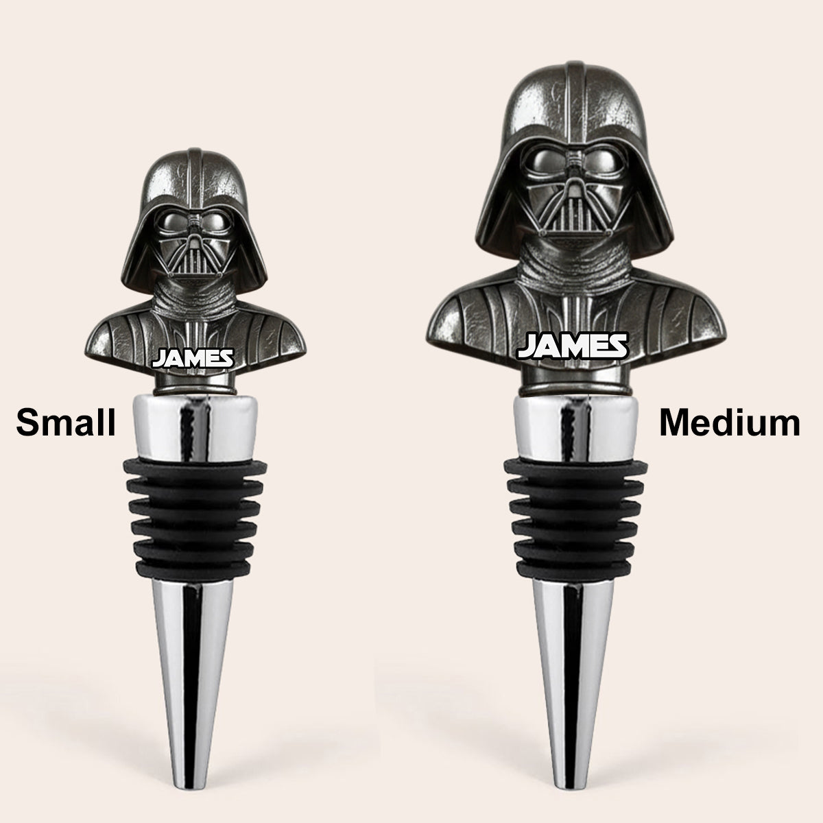 Personalized Acrylic Bottle Stopper Custom Character Gift Bottle Stopper GradoCreations