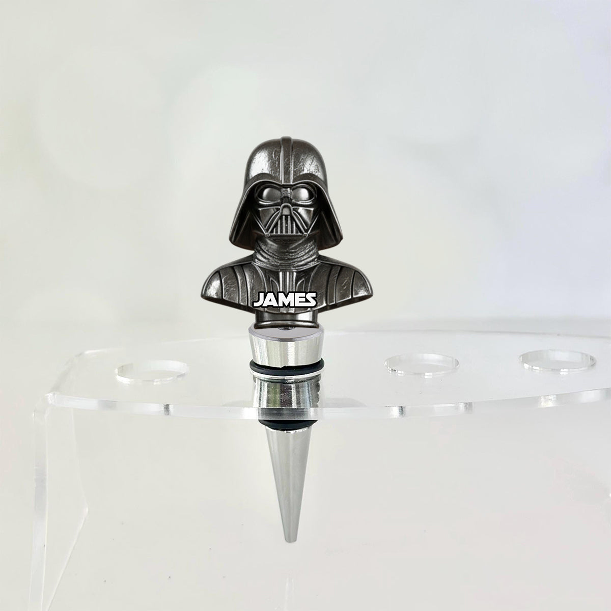 Personalized Acrylic Bottle Stopper Custom Character Gift Bottle Stopper GradoCreations