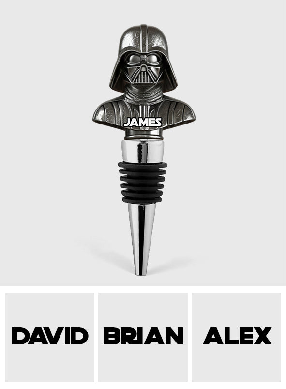 Personalized Acrylic Bottle Stopper Custom Character Gift Bottle Stopper GradoCreations