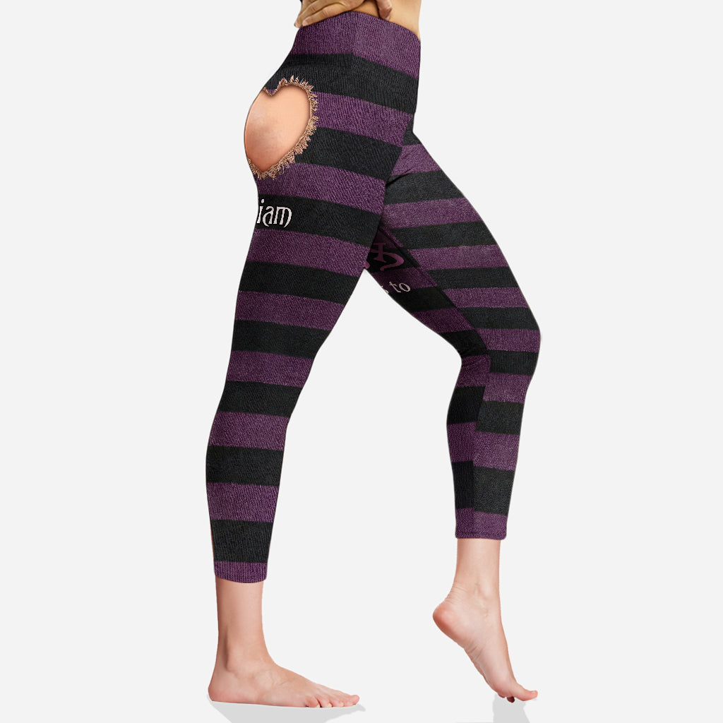 Personalized Skeleton Leggings Custom Name Gift for Her Leggings GradoCreations