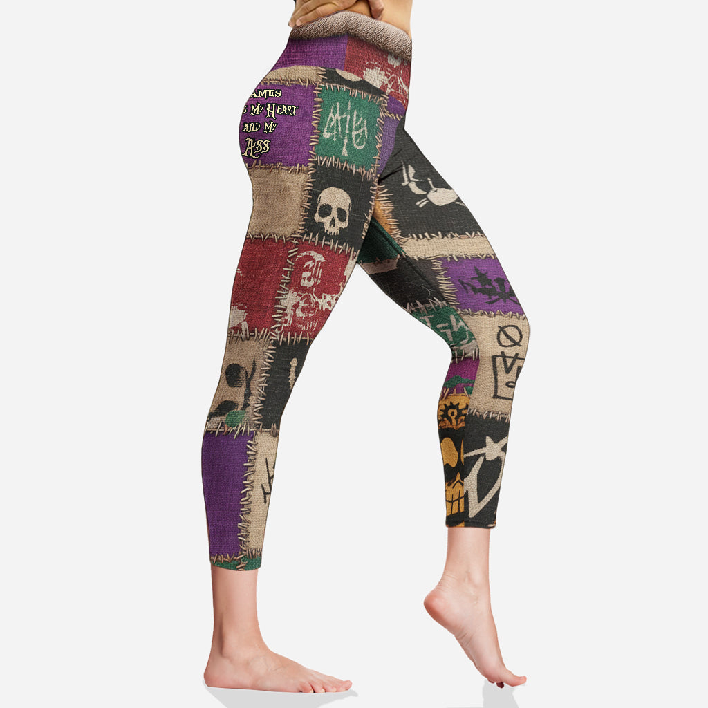 Personalized Nightmare Leggings Custom Name Gift for Her Leggings GradoCreations