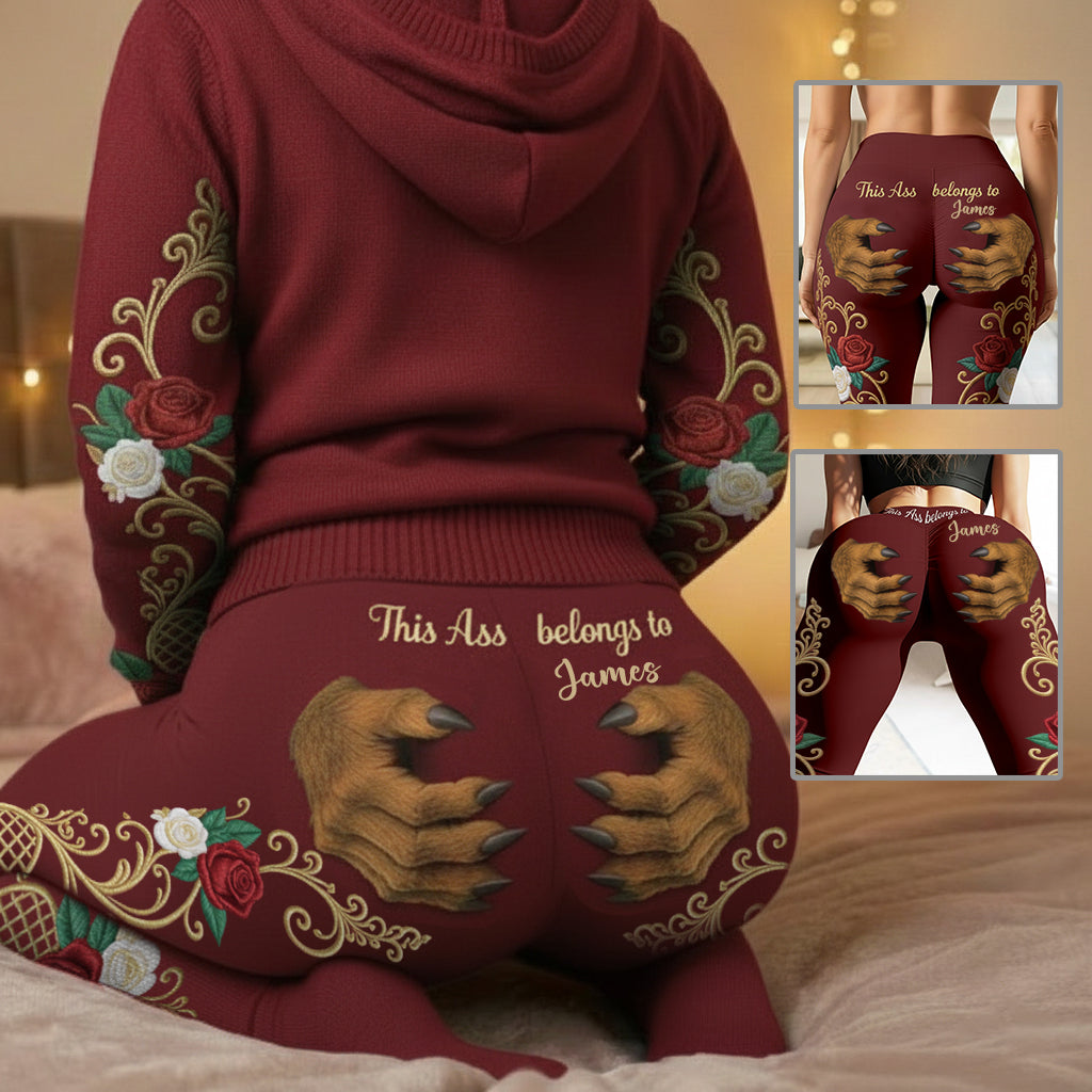 Personalized Mouse Hoodie and Leggings Set Custom Name Gift Hoodie & Leggings GradoCreations