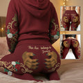 Personalized Mouse Hoodie and Leggings Set Custom Name Gift Hoodie & Leggings GradoCreations