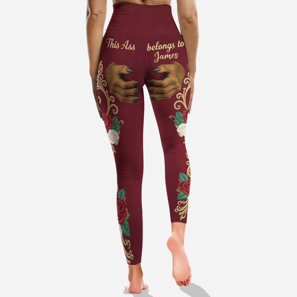 Personalized Mouse Hoodie and Leggings Set Custom Name Gift Hoodie & Leggings GradoCreations