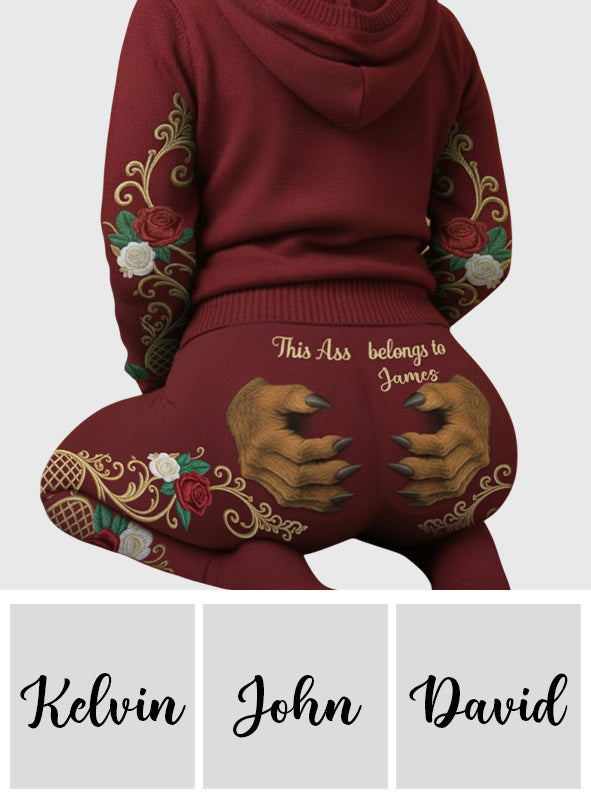 Personalized Mouse Hoodie and Leggings Set Custom Name Gift Hoodie & Leggings GradoCreations