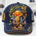 Personalized Classic Cap 40 Years Dragon Ball Gift for Fans