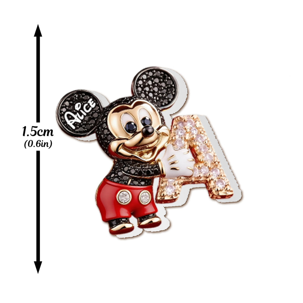 Personalized Cute Cartoon Mouse Stud Earrings Gift for Daughter Stud Earrings GradoCreations