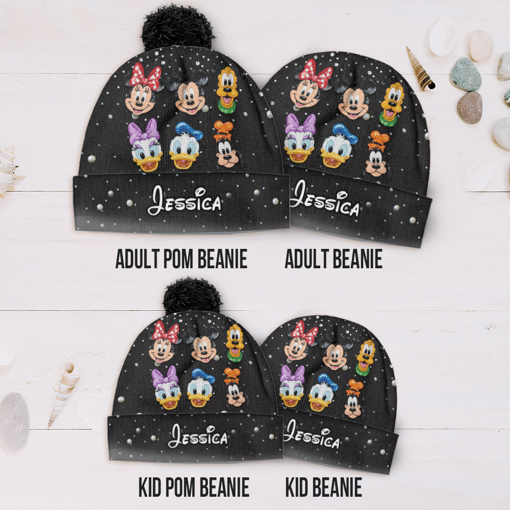 Personalized Disney Friends Beanie Hat Custom Kid/Adult Gift Beanie Hat GradoCreations
