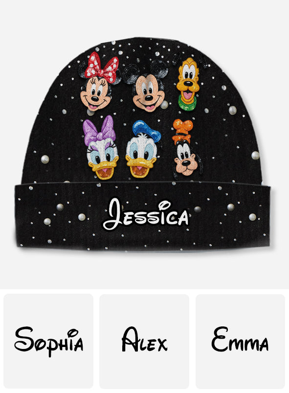 Personalized Disney Friends Beanie Hat Custom Kid/Adult Gift Beanie Hat GradoCreations
