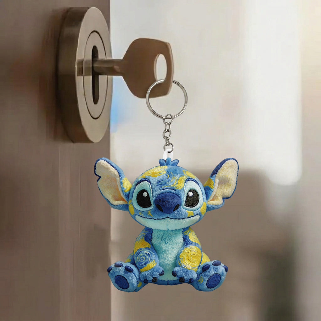 Personalized Ohana Quilt Duffle Bag & Plush Charm Gift Quilt Duffle Bag & Plush Charm GradoCreations