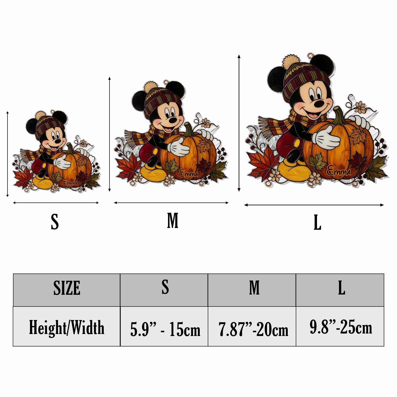 Personalized Mickey Mouse Wind Chime Charm for Kids Wind Chime With Charm GradoCreations