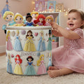 Personalized Princesses Storage Basket for Kids | Fun Gift Idea Laundry Basket GradoCreations