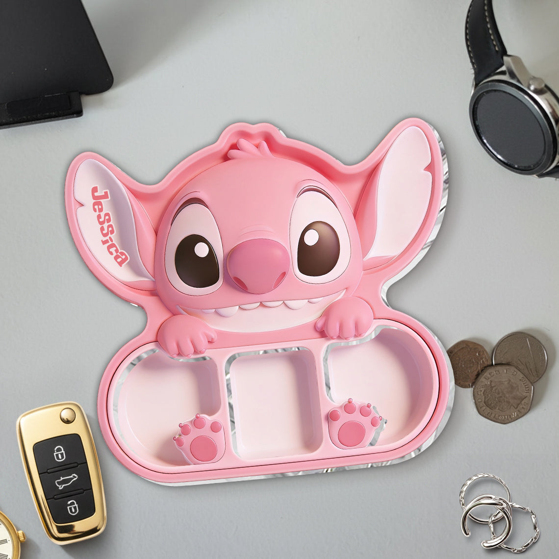 Personalized Ohana Catch-All Tray Custom Gift for Family Catch-All Tray GradoCreations