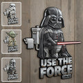 Personalized Star Wars Cut Metal Sign for Home Decor Cut Metal Sign GradoCreations