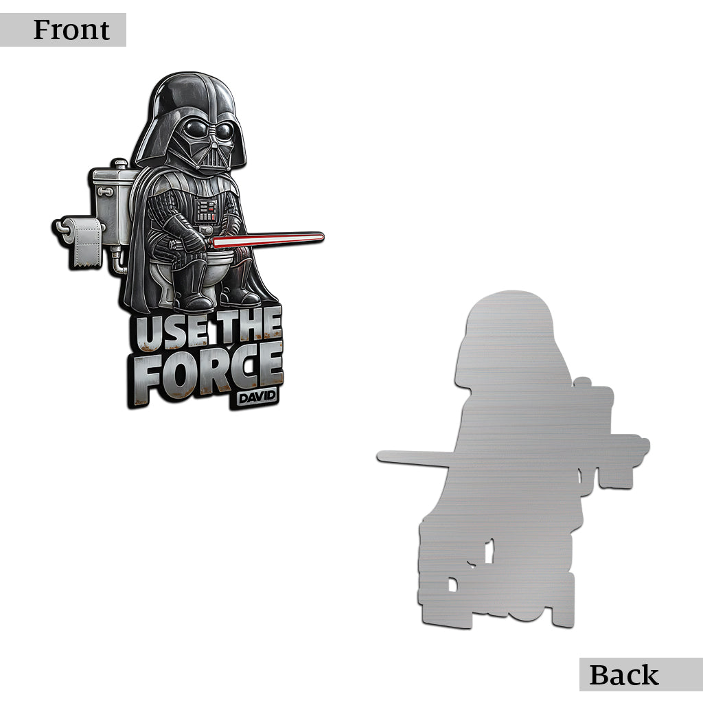 Personalized Star Wars Cut Metal Sign for Home Decor Cut Metal Sign GradoCreations