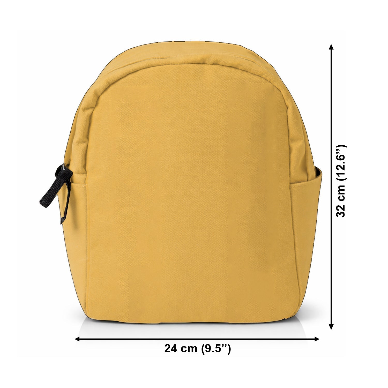 Personalized Yellow Bear Leather Patch Backpack for Kids Changeable Leather Patch Backpack GradoCreations