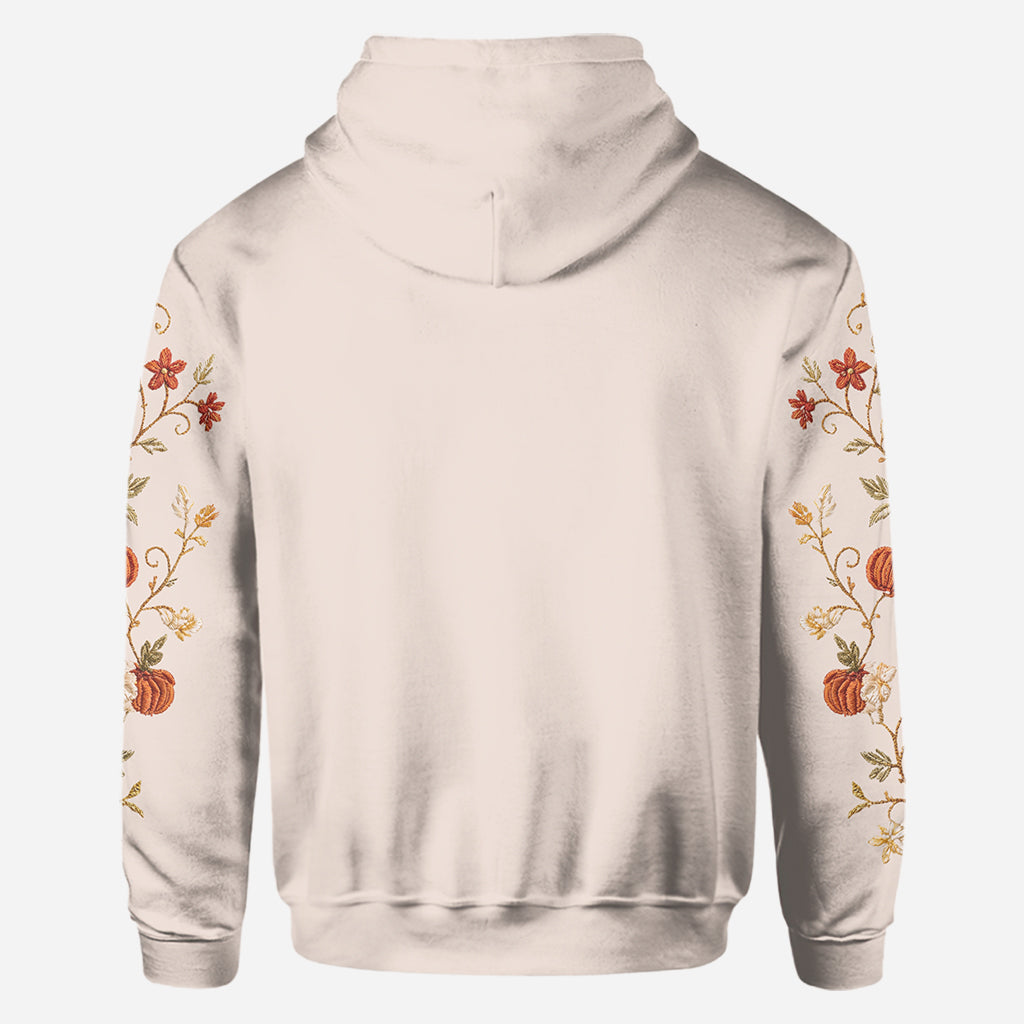 Personalized Autumn Vibes AOP Shirt Gift for Her AOP Shirt GradoCreations
