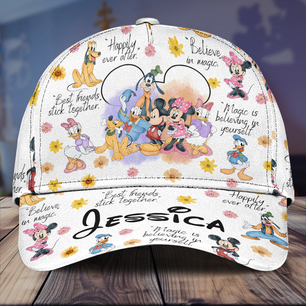 Personalized Disney Classic Cap with Custom Name for Kids Classic Cap GradoCreations