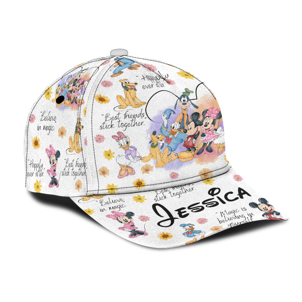 Personalized Disney Classic Cap with Custom Name for Kids Classic Cap GradoCreations