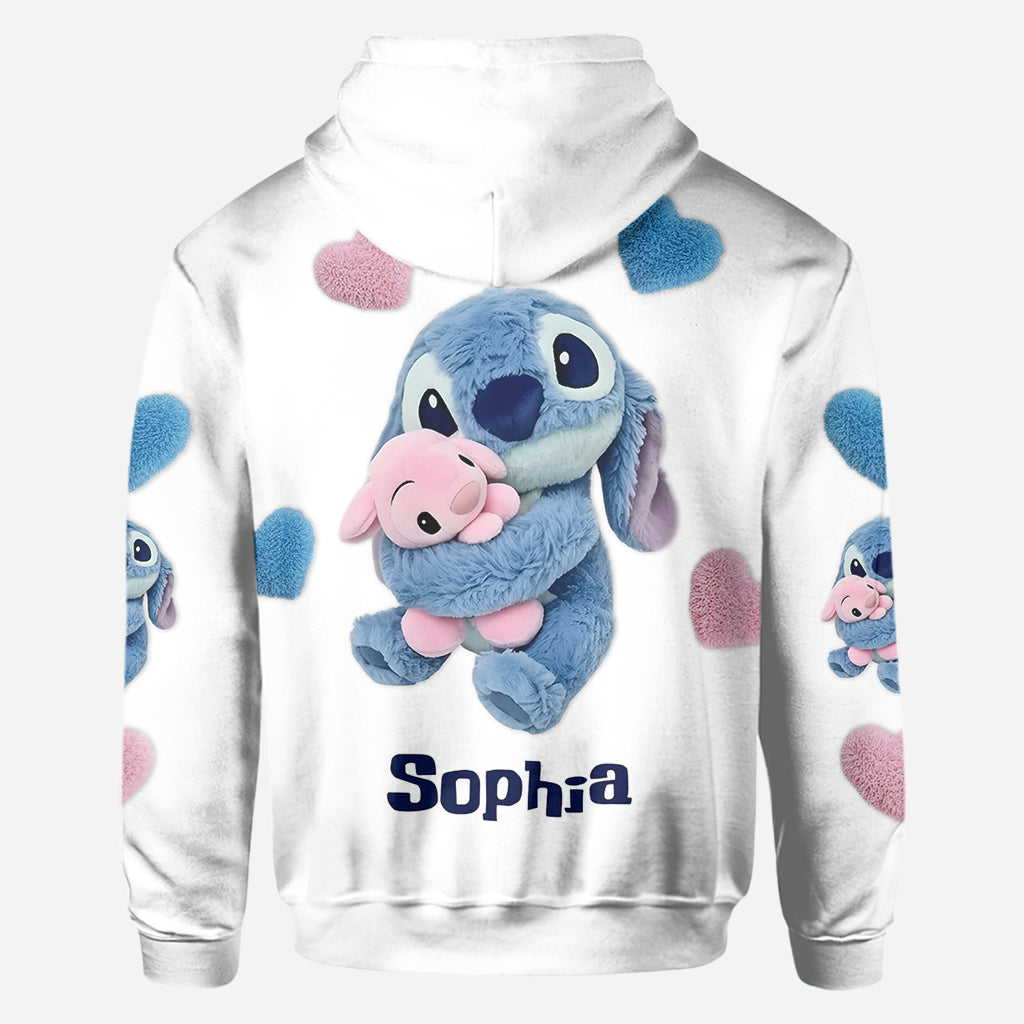 Personalized All-Over Print Ohana Shirt Custom Name Gift All Over Shirt GradoCreations