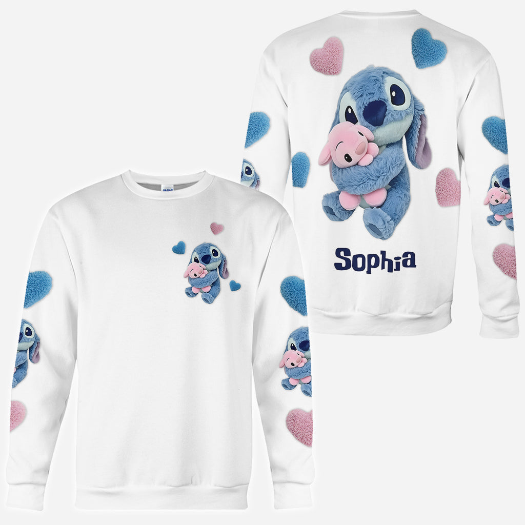 Personalized All-Over Print Ohana Shirt Custom Name Gift All Over Shirt GradoCreations