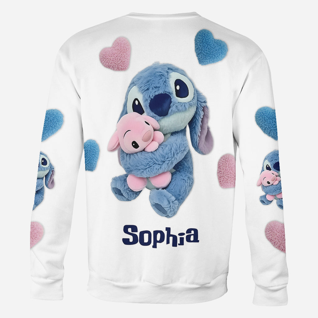 Personalized All-Over Print Ohana Shirt Custom Name Gift All Over Shirt GradoCreations