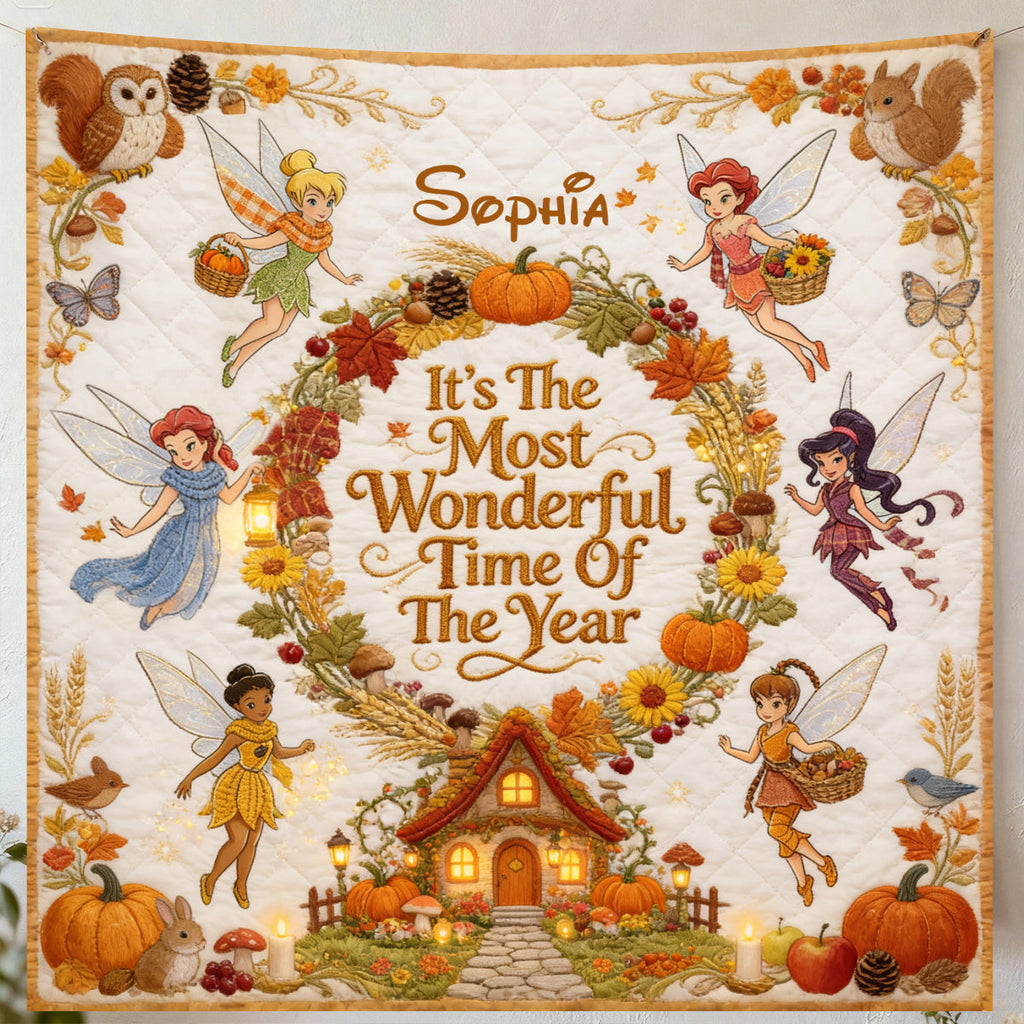 Personalized Fairy Blanket with Custom Name | Unique Gift Idea Blanket GradoCreations