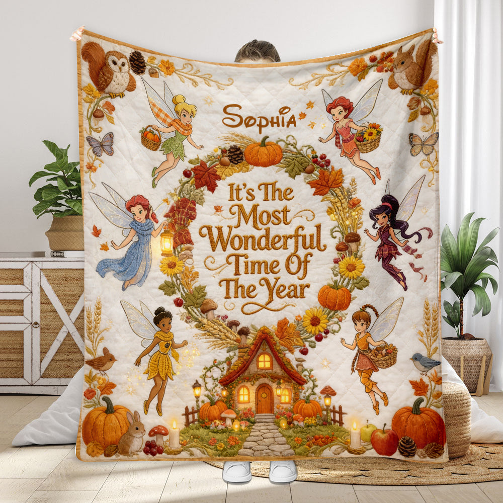 Personalized Fairy Blanket with Custom Name | Unique Gift Idea Blanket GradoCreations