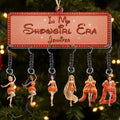 Personalized Showgirl Era Ornament with Custom Charms for Christmas Ornament With Charm GradoCreations