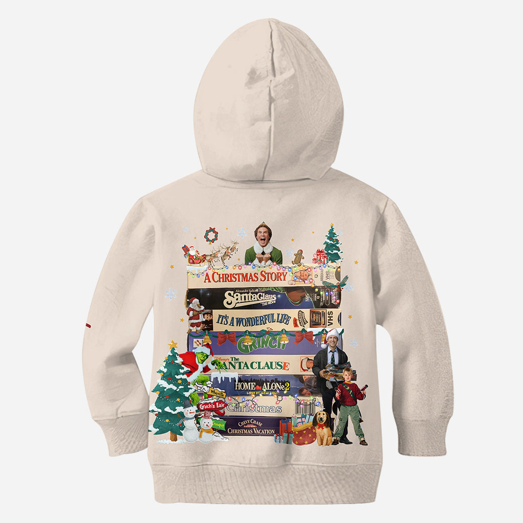 Personalized Christmas Movie Watching All Over Shirt Gift All Over Shirt GradoCreations
