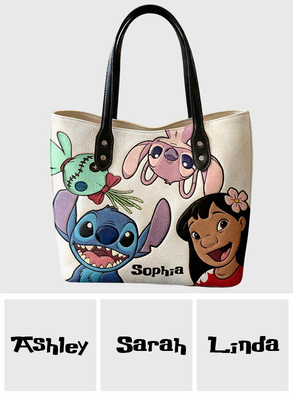 Personalized Ohana Tote Bag Custom Name Gift for Kids Tote Bag GradoCreations