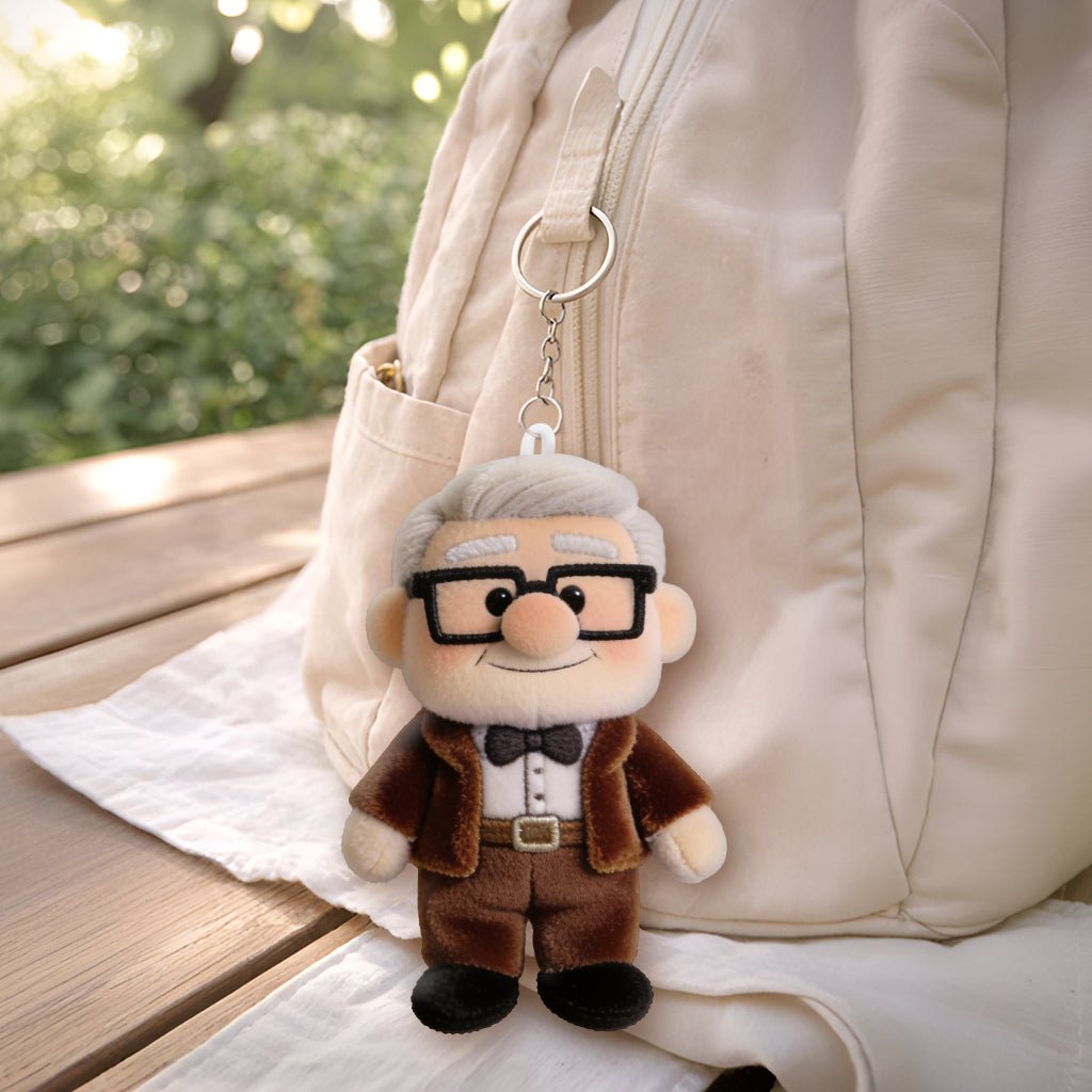 Personalized Couples Tumbler with Plush Charm - Unique Adventure Gift Tumbler With Plush Charm GradoCreations