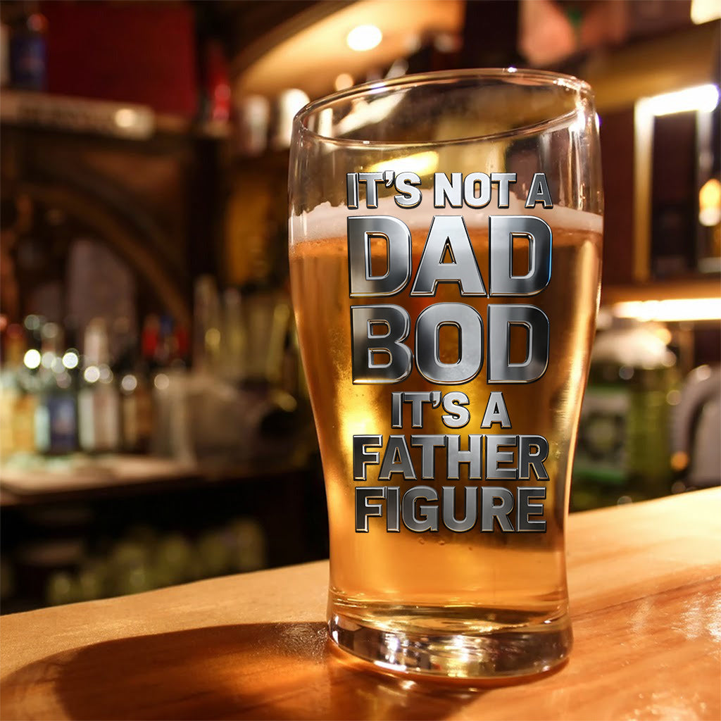 Personalized Beer Pint Glass Custom Name Gift for Dad Beer Pint GradoCreations