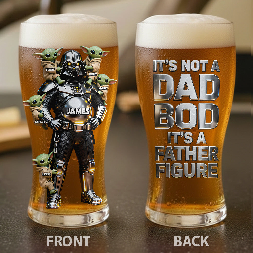 Personalized Beer Pint Glass Custom Name Gift for Dad Beer Pint GradoCreations