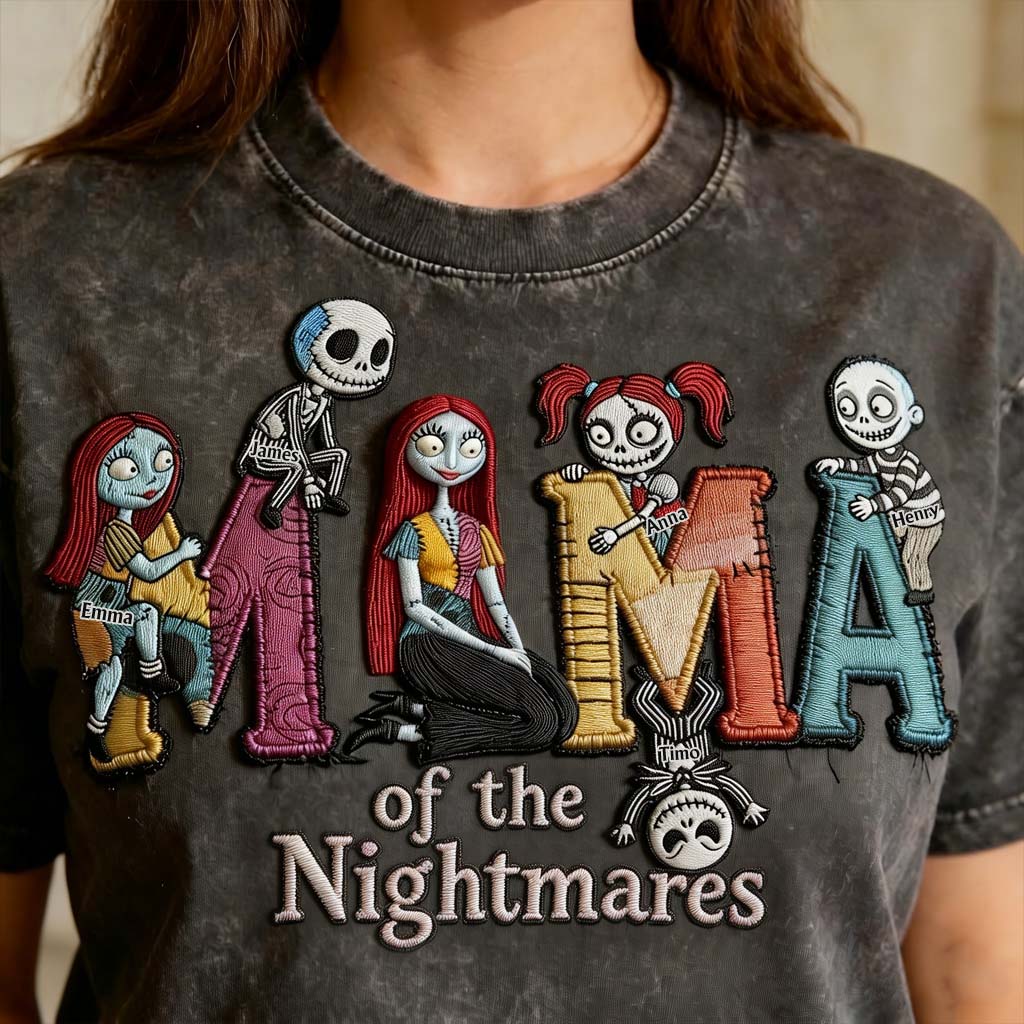 Personalized Nightmare Wash T-Shirt Custom Name Gift for Mom Wash T-shirt GradoCreations