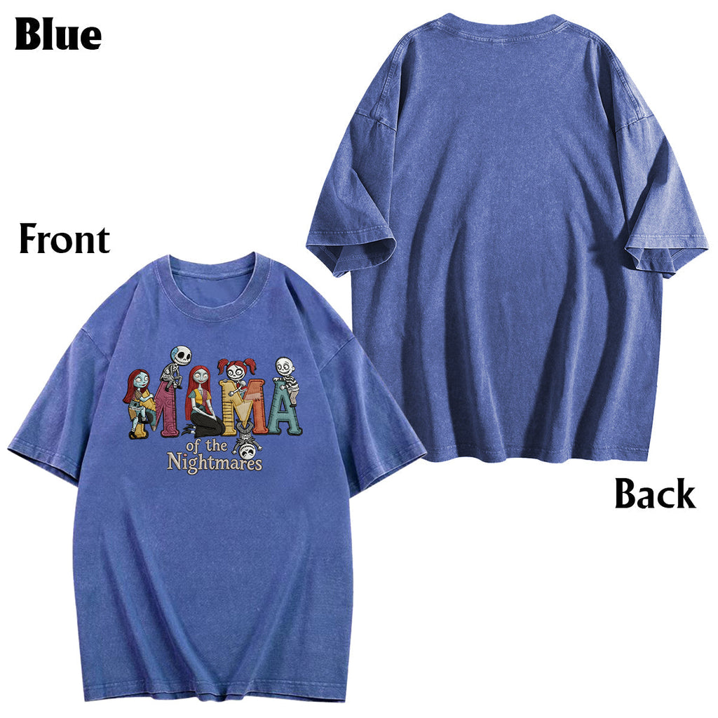 Personalized Nightmare Wash T-Shirt Custom Name Gift for Mom Wash T-shirt GradoCreations