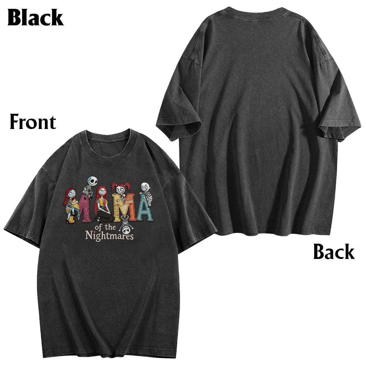 Personalized Nightmare Wash T-Shirt Custom Name Gift for Mom Wash T-shirt GradoCreations