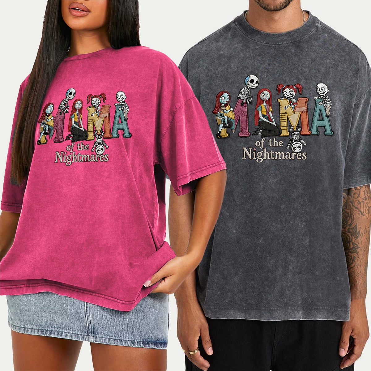 Personalized Nightmare Wash T-Shirt Custom Name Gift for Mom Wash T-shirt GradoCreations